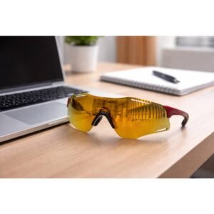 Oakley Sunglasses CYBR ZERO - Cric Studio Matte Iron Red / Prizm 24K